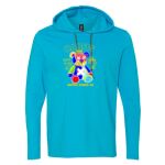 Softstyle® Lightweight Hooded Long Sleeve T-Shirt Thumbnail