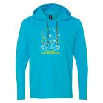 Softstyle® Lightweight Hooded Long Sleeve T-Shirt Thumbnail