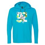 Softstyle® Lightweight Hooded Long Sleeve T-Shirt Thumbnail