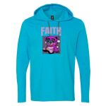 Softstyle® Lightweight Hooded Long Sleeve T-Shirt Thumbnail