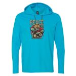 Softstyle® Lightweight Hooded Long Sleeve T-Shirt Thumbnail