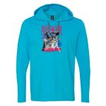 Softstyle® Lightweight Hooded Long Sleeve T-Shirt Thumbnail