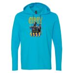 Softstyle® Lightweight Hooded Long Sleeve T-Shirt Thumbnail