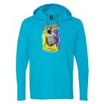 Softstyle® Lightweight Hooded Long Sleeve T-Shirt Thumbnail