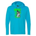 Softstyle® Lightweight Hooded Long Sleeve T-Shirt Thumbnail
