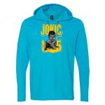 Softstyle® Lightweight Hooded Long Sleeve T-Shirt Thumbnail