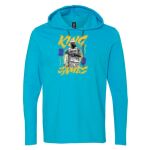 Softstyle® Lightweight Hooded Long Sleeve T-Shirt Thumbnail