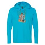 Softstyle® Lightweight Hooded Long Sleeve T-Shirt Thumbnail