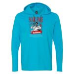 Softstyle® Lightweight Hooded Long Sleeve T-Shirt Thumbnail
