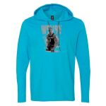 Softstyle® Lightweight Hooded Long Sleeve T-Shirt Thumbnail