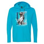 Softstyle® Lightweight Hooded Long Sleeve T-Shirt Thumbnail