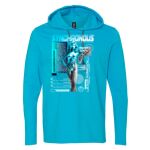 Softstyle® Lightweight Hooded Long Sleeve T-Shirt Thumbnail