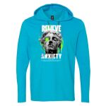 Softstyle® Lightweight Hooded Long Sleeve T-Shirt Thumbnail