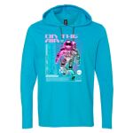 Softstyle® Lightweight Hooded Long Sleeve T-Shirt Thumbnail