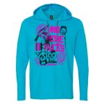 Softstyle® Lightweight Hooded Long Sleeve T-Shirt Thumbnail