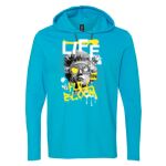 Softstyle® Lightweight Hooded Long Sleeve T-Shirt Thumbnail