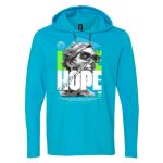 Softstyle® Lightweight Hooded Long Sleeve T-Shirt Thumbnail