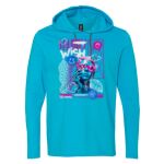 Softstyle® Lightweight Hooded Long Sleeve T-Shirt Thumbnail