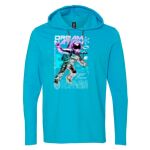 Softstyle® Lightweight Hooded Long Sleeve T-Shirt Thumbnail