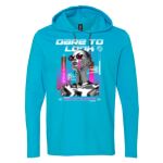Softstyle® Lightweight Hooded Long Sleeve T-Shirt Thumbnail