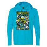 Softstyle® Lightweight Hooded Long Sleeve T-Shirt Thumbnail