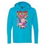 Softstyle® Lightweight Hooded Long Sleeve T-Shirt Thumbnail