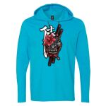 Softstyle® Lightweight Hooded Long Sleeve T-Shirt Thumbnail