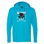 Softstyle® Lightweight Hooded Long Sleeve T-Shirt Thumbnail