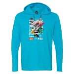 Softstyle® Lightweight Hooded Long Sleeve T-Shirt Thumbnail