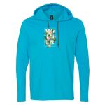 Softstyle® Lightweight Hooded Long Sleeve T-Shirt Thumbnail