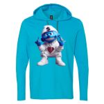 Softstyle® Lightweight Hooded Long Sleeve T-Shirt Thumbnail