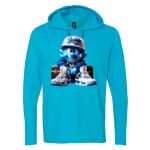 Softstyle® Lightweight Hooded Long Sleeve T-Shirt Thumbnail