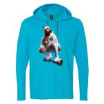 Softstyle® Lightweight Hooded Long Sleeve T-Shirt Thumbnail