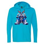 Softstyle® Lightweight Hooded Long Sleeve T-Shirt Thumbnail