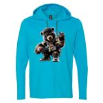 Softstyle® Lightweight Hooded Long Sleeve T-Shirt Thumbnail
