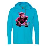 Softstyle® Lightweight Hooded Long Sleeve T-Shirt Thumbnail