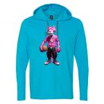 Softstyle® Lightweight Hooded Long Sleeve T-Shirt Thumbnail