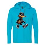 Softstyle® Lightweight Hooded Long Sleeve T-Shirt Thumbnail