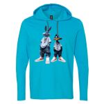 Softstyle® Lightweight Hooded Long Sleeve T-Shirt Thumbnail