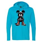 Softstyle® Lightweight Hooded Long Sleeve T-Shirt Thumbnail