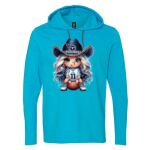 Softstyle® Lightweight Hooded Long Sleeve T-Shirt Thumbnail