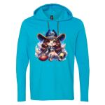 Softstyle® Lightweight Hooded Long Sleeve T-Shirt Thumbnail