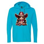 Softstyle® Lightweight Hooded Long Sleeve T-Shirt Thumbnail