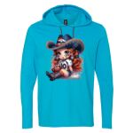 Softstyle® Lightweight Hooded Long Sleeve T-Shirt Thumbnail