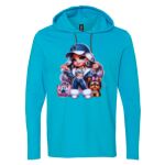 Softstyle® Lightweight Hooded Long Sleeve T-Shirt Thumbnail