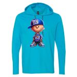 Softstyle® Lightweight Hooded Long Sleeve T-Shirt Thumbnail