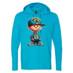 Softstyle® Lightweight Hooded Long Sleeve T-Shirt Thumbnail