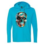 Softstyle® Lightweight Hooded Long Sleeve T-Shirt Thumbnail