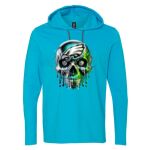 Softstyle® Lightweight Hooded Long Sleeve T-Shirt Thumbnail