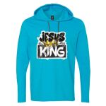 Softstyle® Lightweight Hooded Long Sleeve T-Shirt Thumbnail